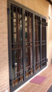 Grate in ferro abitazione privata a Roma